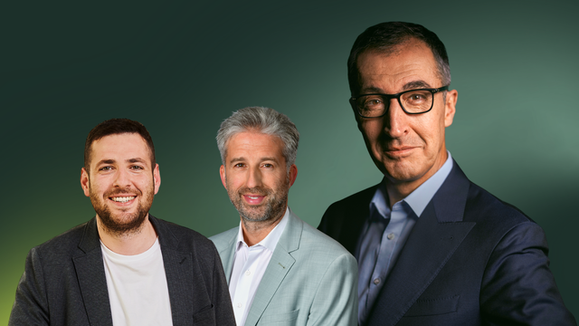 Podium mit Cem Özdemir, Boris Palmer und Ryyan Alshebl